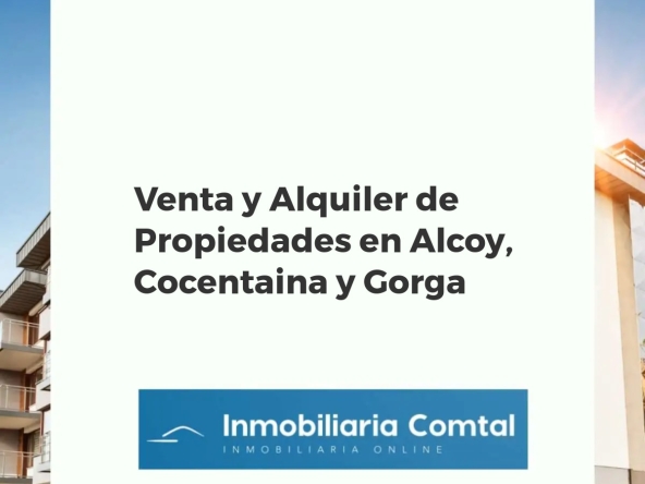 Diversidad inmobiliaria en Alcoy, Cocentaina y Gorga: viviendas urbanas, rurales y de montaña en la Comunidad Valenciana.